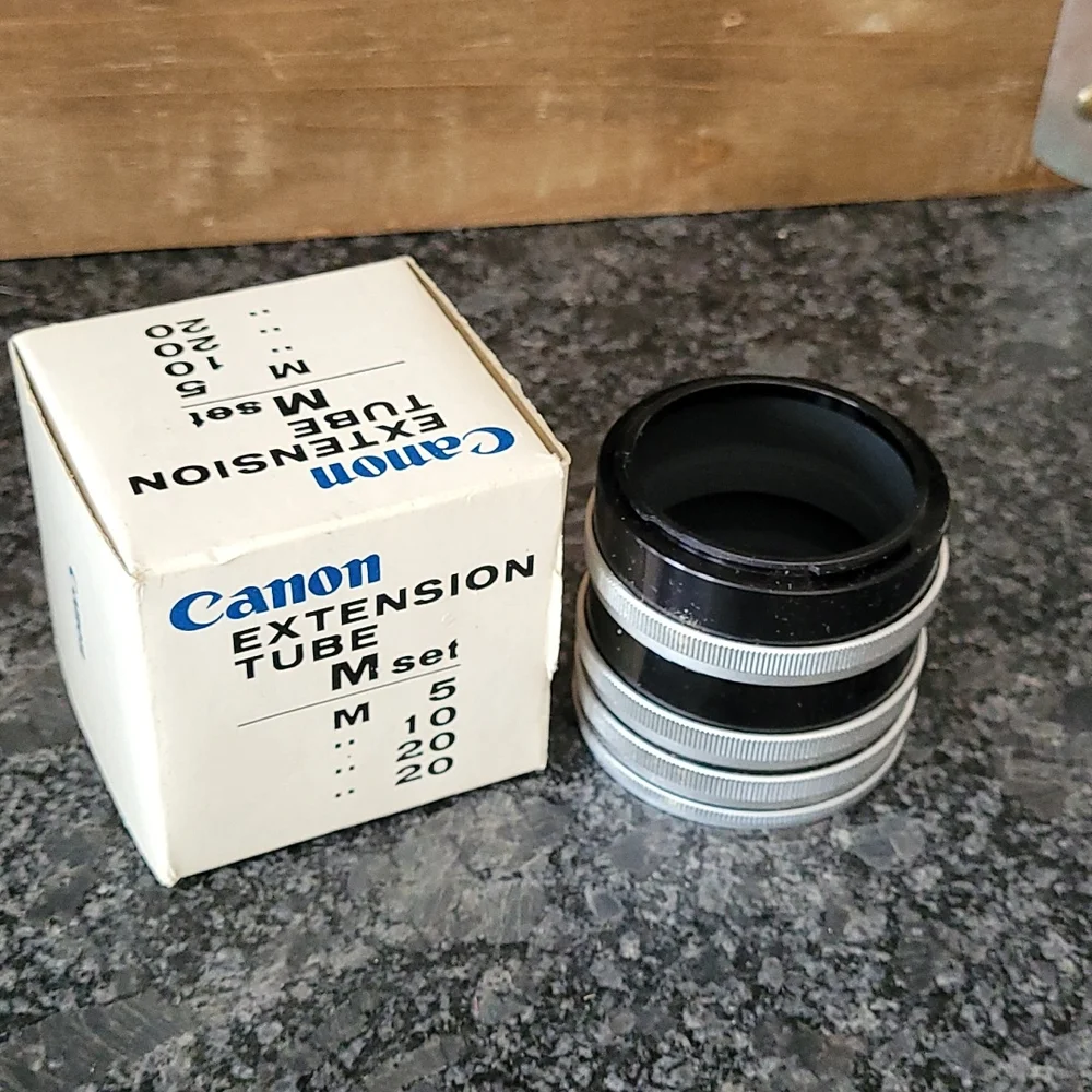Canon Lenses Extension Tube M Set Original Box